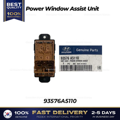 Genuine Power Window Assist Unit 93576A5110 for Hyundai Elantra