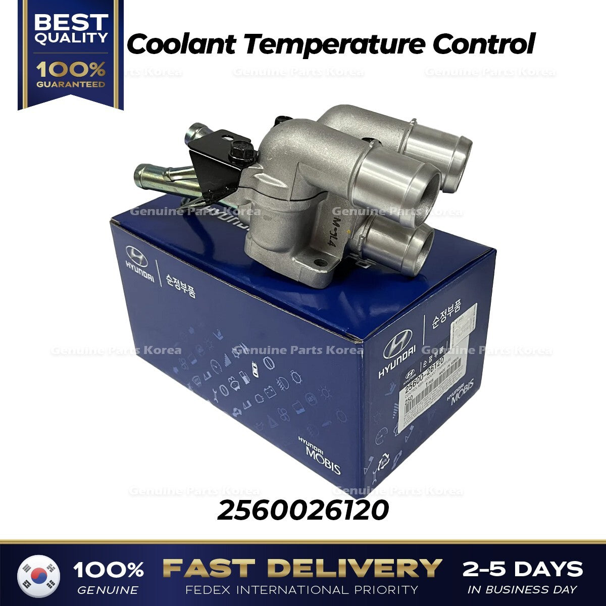 Genuine Coolant Temperature Control 2560026120 for Hyundai Getz