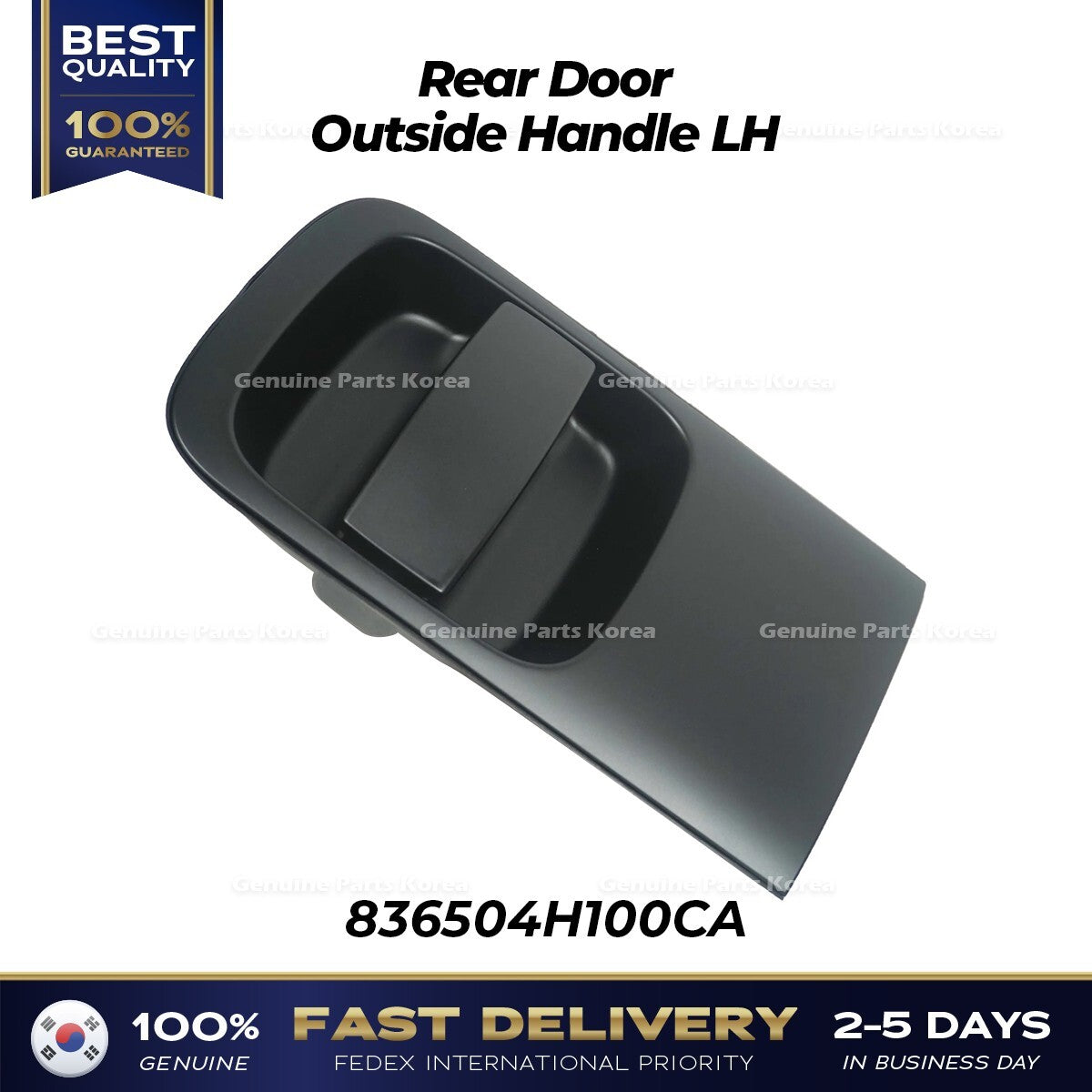 Genuine Rear Door Outside Handle LH 836504H100CA for Hyundai H1
