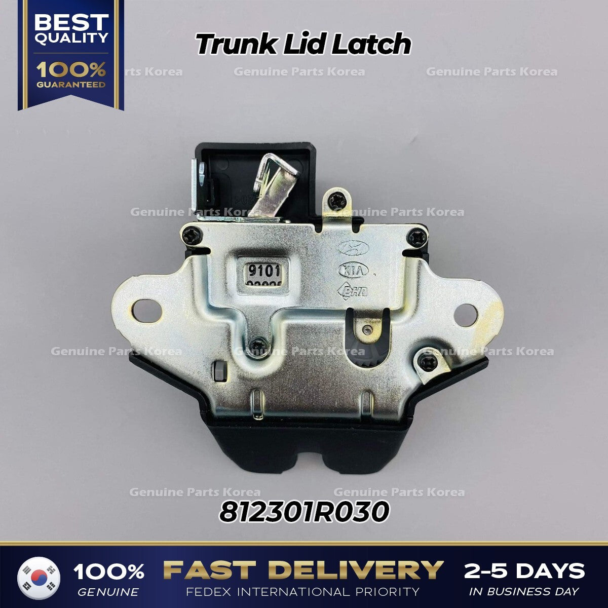 Genuine Trunk Lid Latch 812301R030 for Hyundai Accent