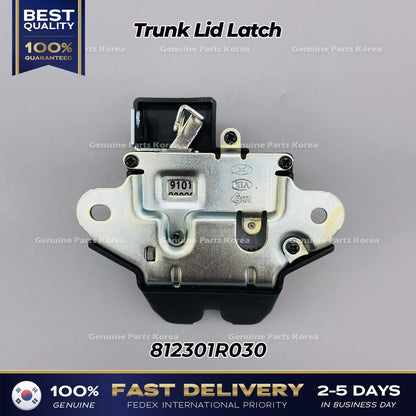Genuine Trunk Lid Latch 812301R030 for Hyundai Accent