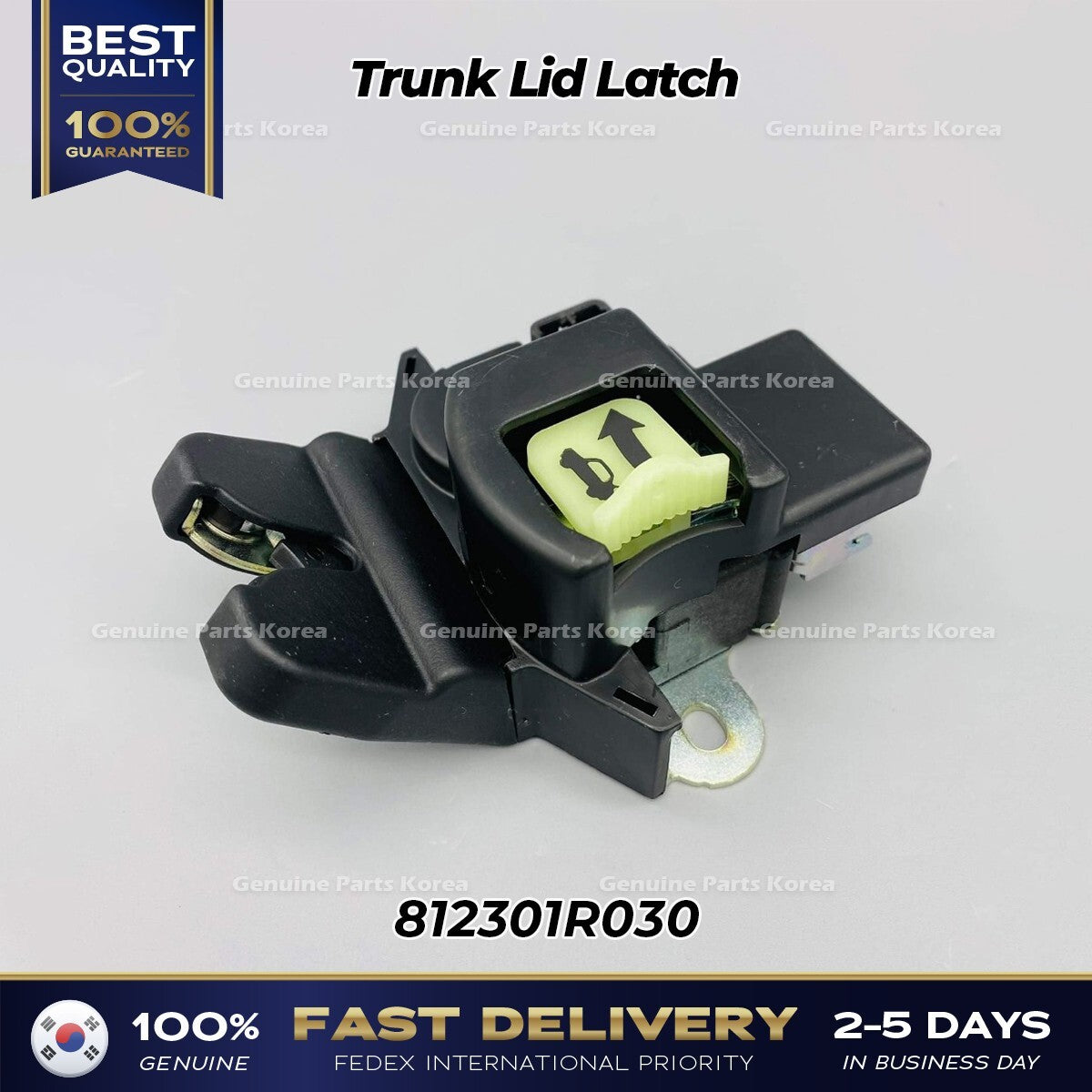 Genuine Trunk Lid Latch 812301R030 for Hyundai Accent
