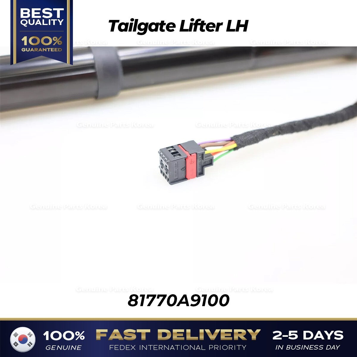 Genuine Tailgate Lifter LH 81770A9100 for Kia Sedona