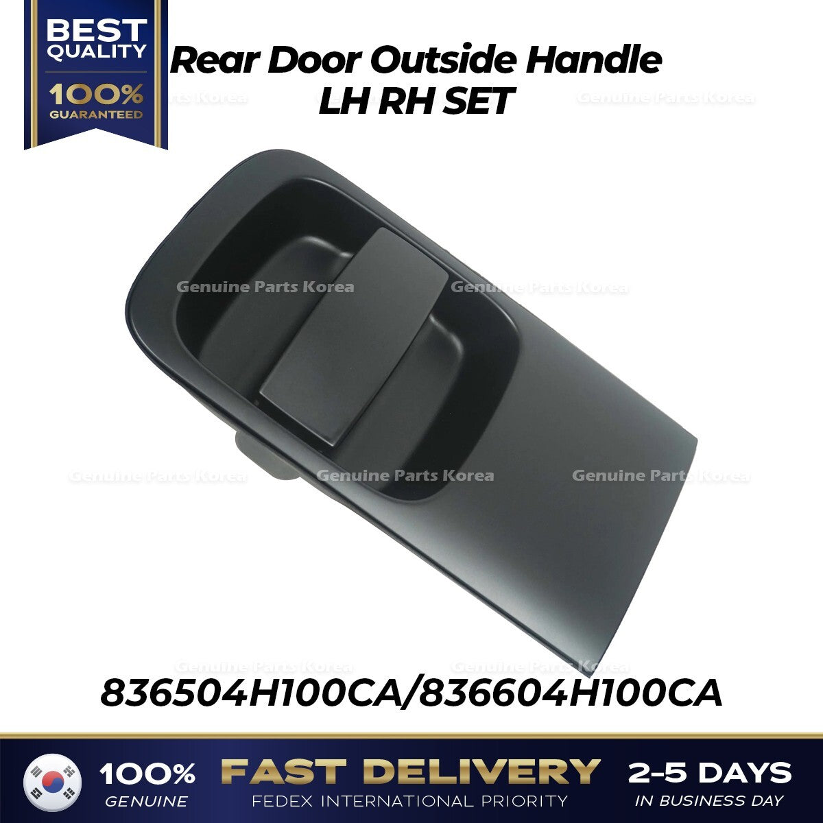Genuine Rear Door Outside Handle LH RH SET for Hyundai H1