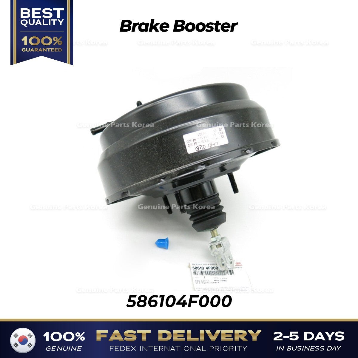 Genuine Brake Booster 586104F000 for Hyundai Porter II H100