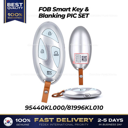Genuine FOB Smart Key & Blanking PIC SET 95440KL000 for Hyundai Ioniq 6