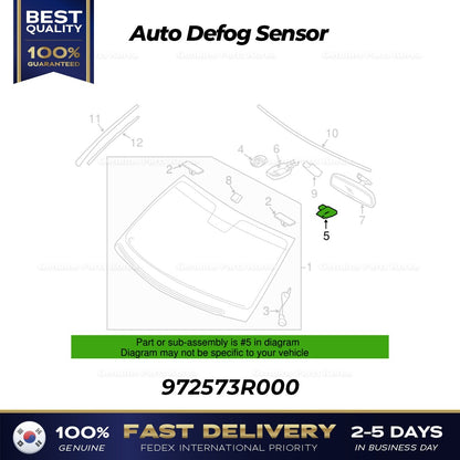 Genuine Auto Defog Sensor 972573R000 for Hyundai Elantra Genesis