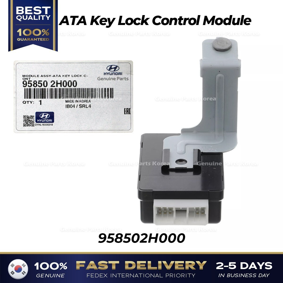 Genuine ATA Key Lock Control Module 958502H000 for Hyundai Elantra