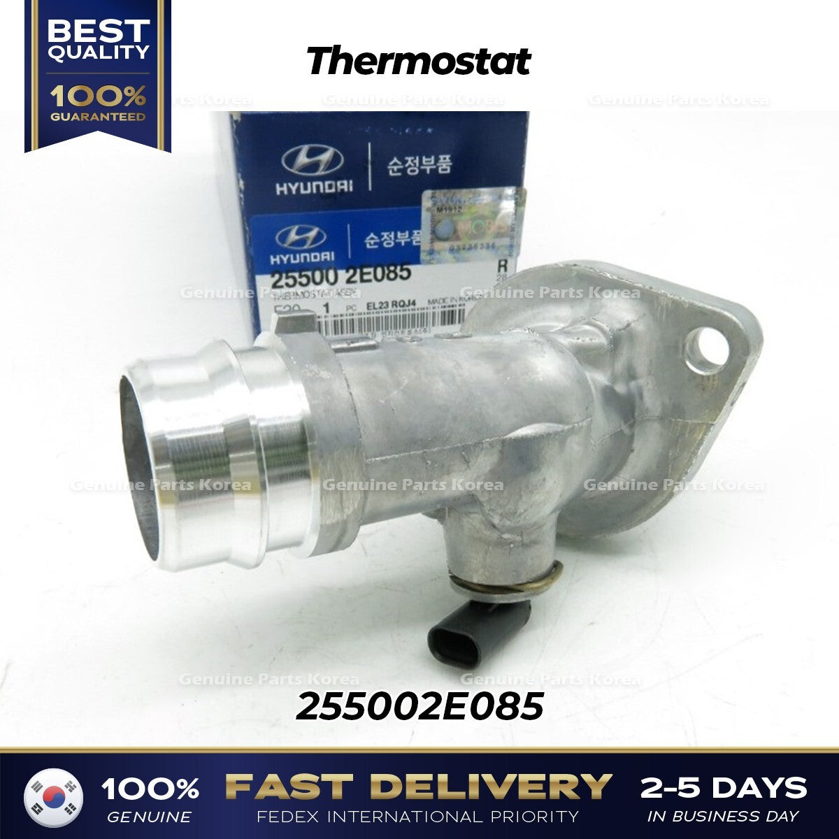 Genuine Thermostat 255002E085 for Hyundai Elantra Kona Veloster