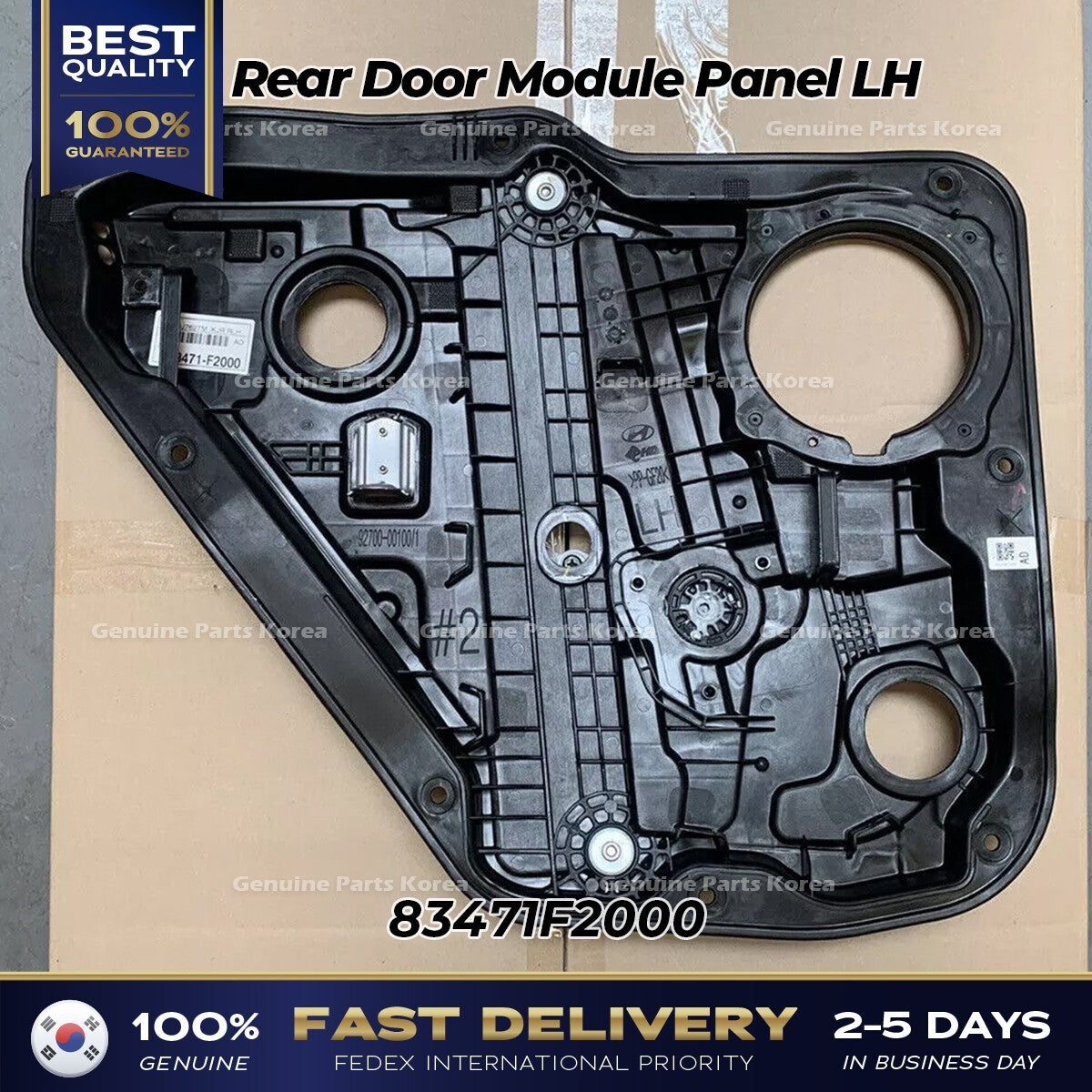Genuine Rear Door Module Panel LH 83471F2000 for Hyundai Elantra