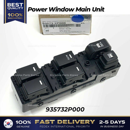 Genuine Power Window Main Unit 935732P000 for Kia Sorento