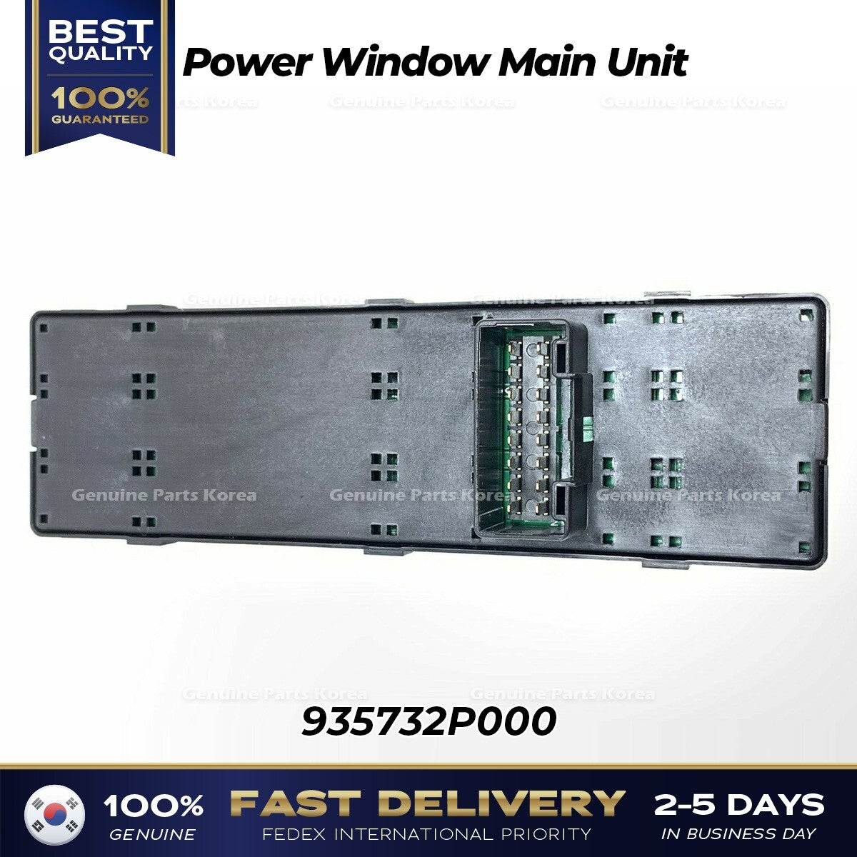 Genuine Power Window Main Unit 935732P000 for Kia Sorento