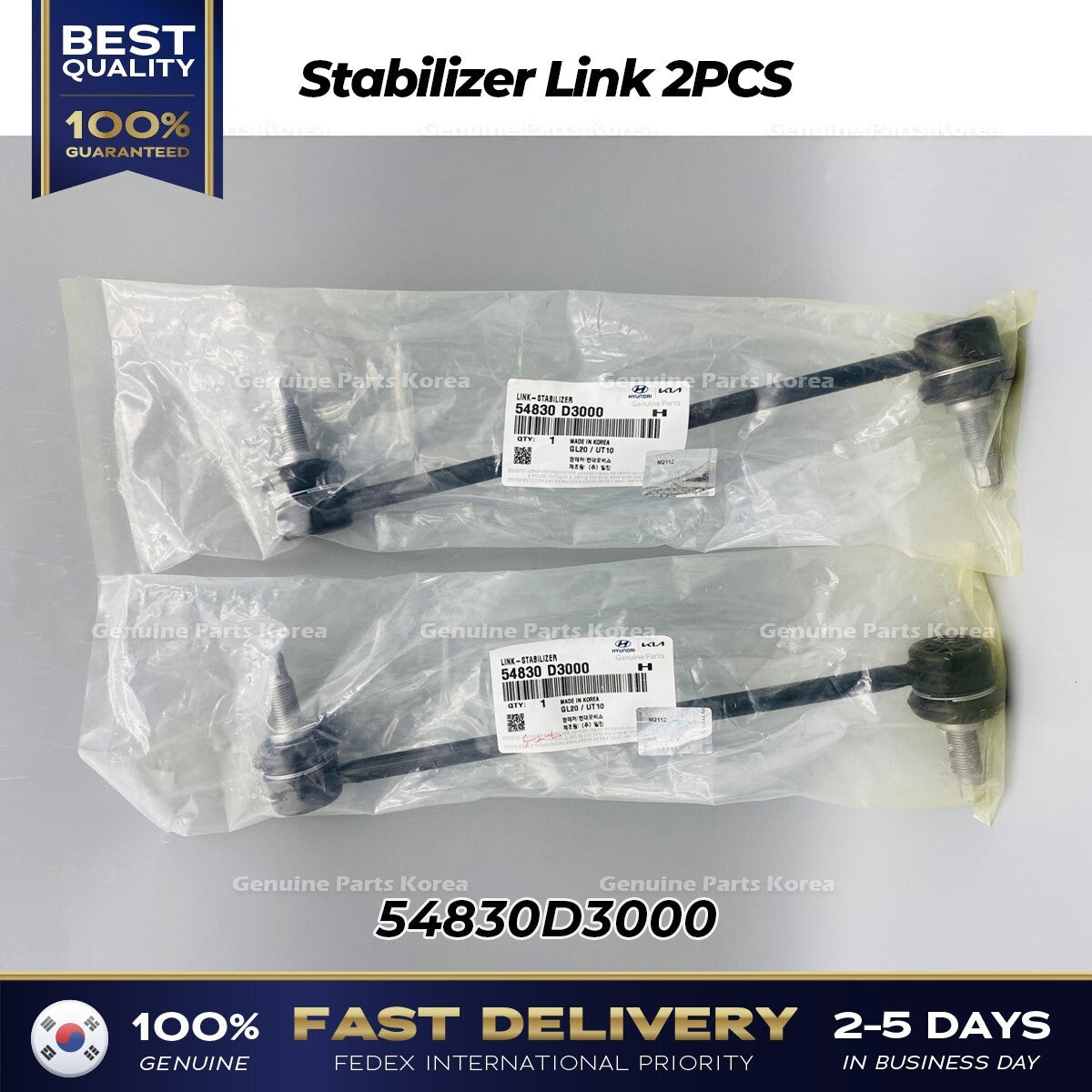 Genuine Stabilizer Link 2PCS 54830D3000 for Hyundai Tucson