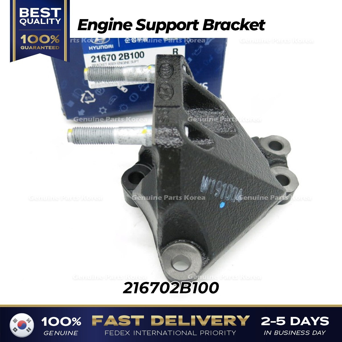 Genuine Engine Support Bracket 216702B100 for Hyundai Accent Elantra Kia Forte