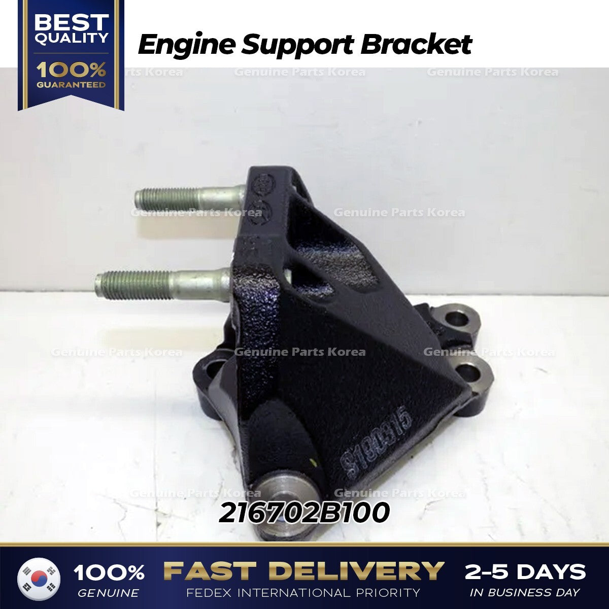 Genuine Engine Support Bracket 216702B100 for Hyundai Accent Elantra Kia Forte