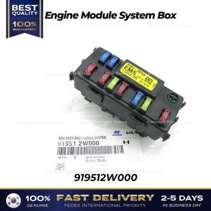 Genuine Engine Module System Box 919512W000 for Hyundai Santa Fe