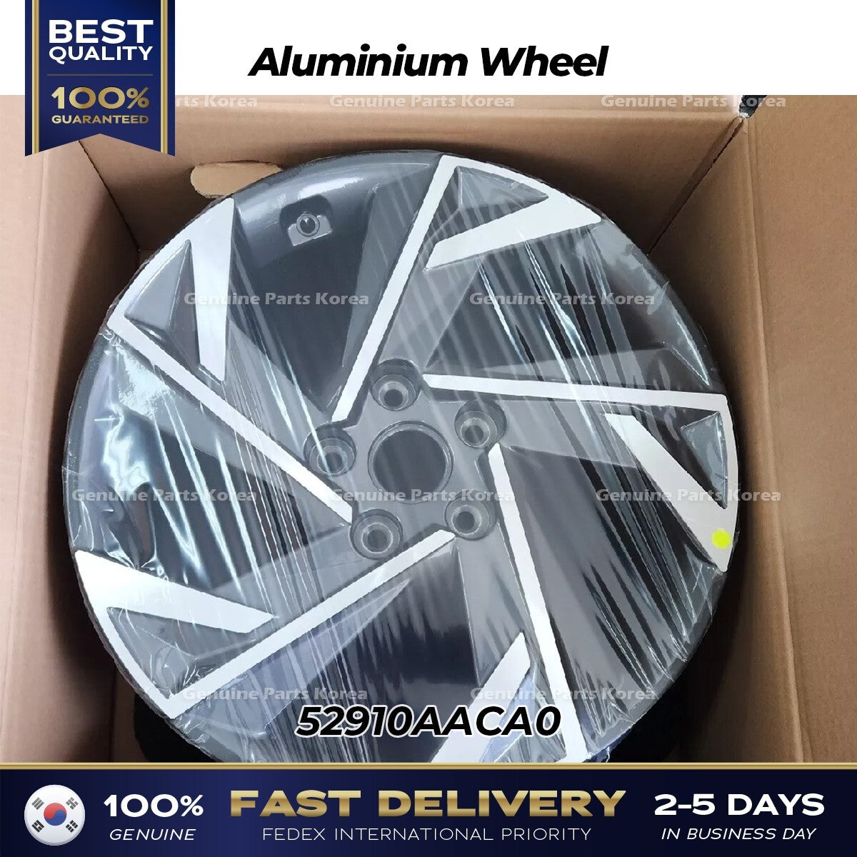 Genuine Aluminium Wheel 52910AACA0 for Hyundai Elantra CN7