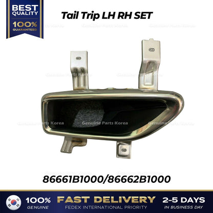 Genuine Tail Trip LH RH SET 86661B1000 86662B1000 for Hyundai Genesis G80
