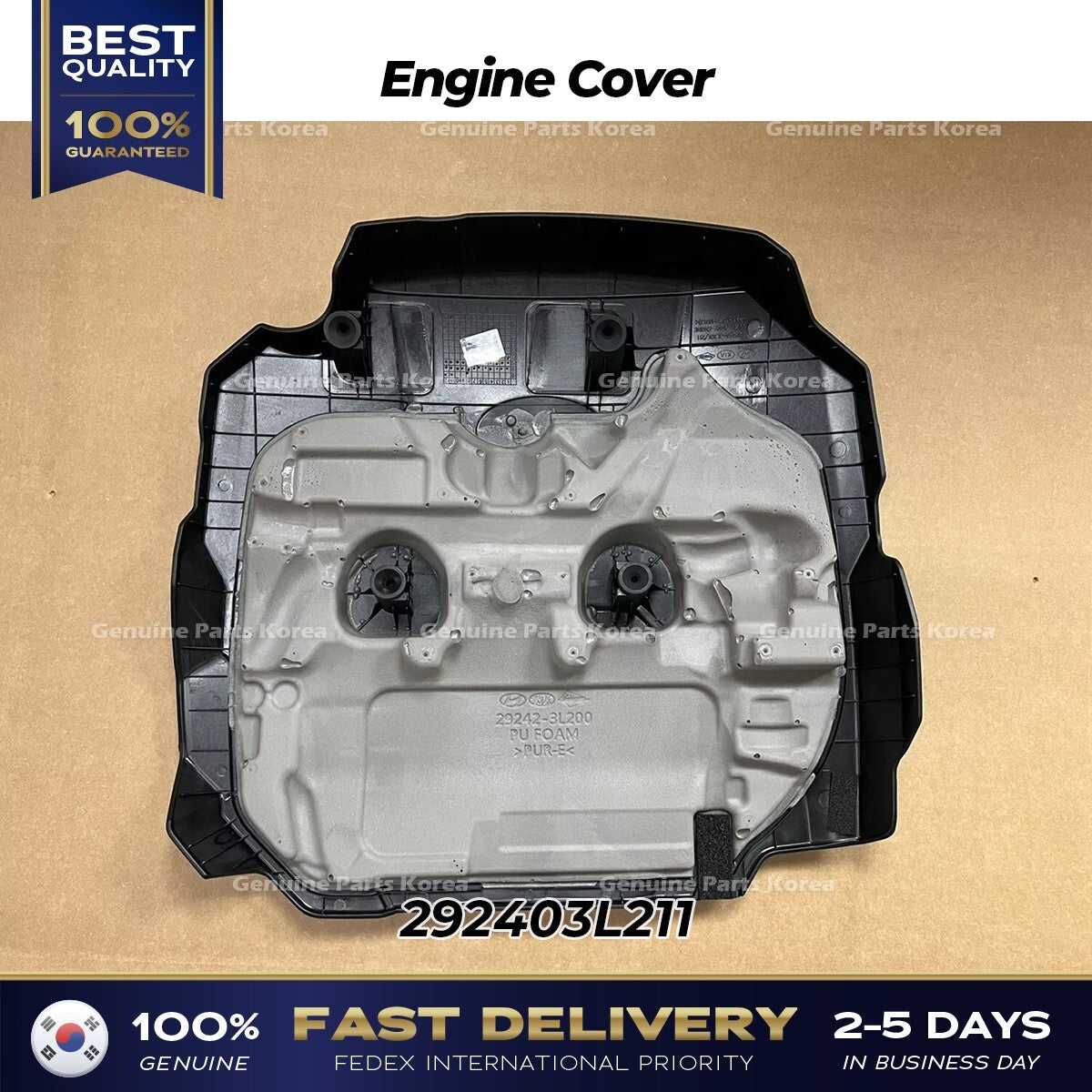 Genuine Engine Cover 292403L211 for Hyundai Palisade