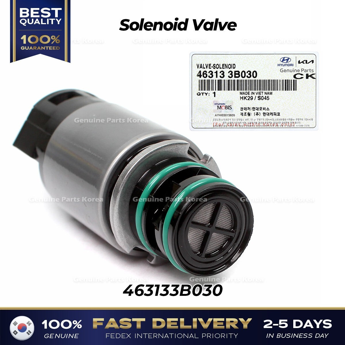 Genuine Solenoid Valve 463133B030 for Hyundai Kia