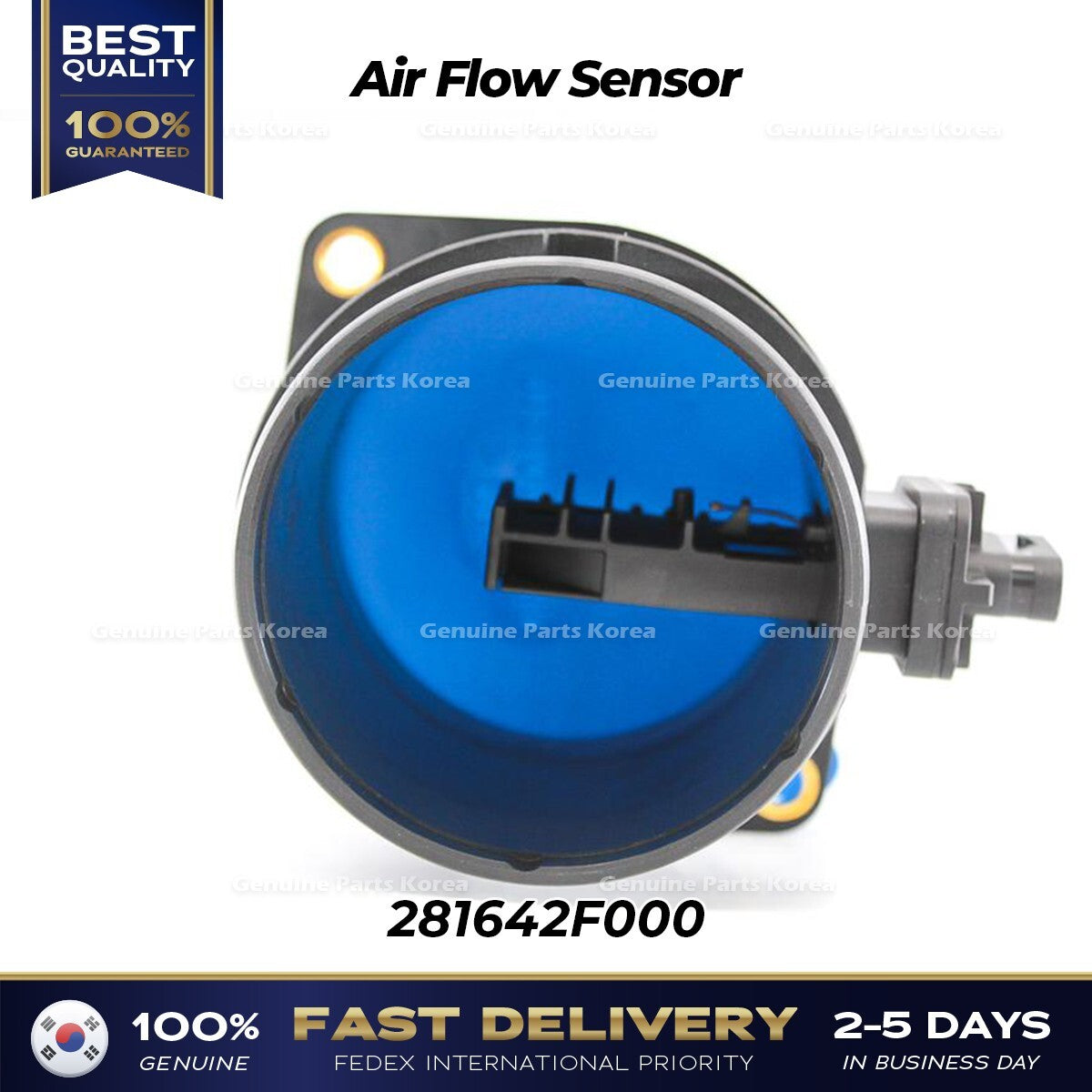 Genuine Air Flow Sensor 281642F000 for Hyundai Santa Fe Kia Sorento