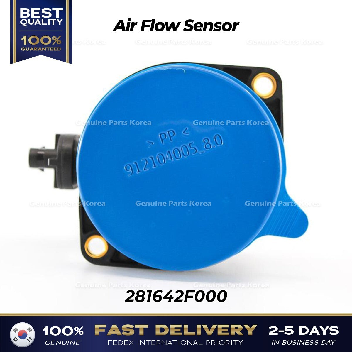 Genuine Air Flow Sensor 281642F000 for Hyundai Santa Fe Kia Sorento