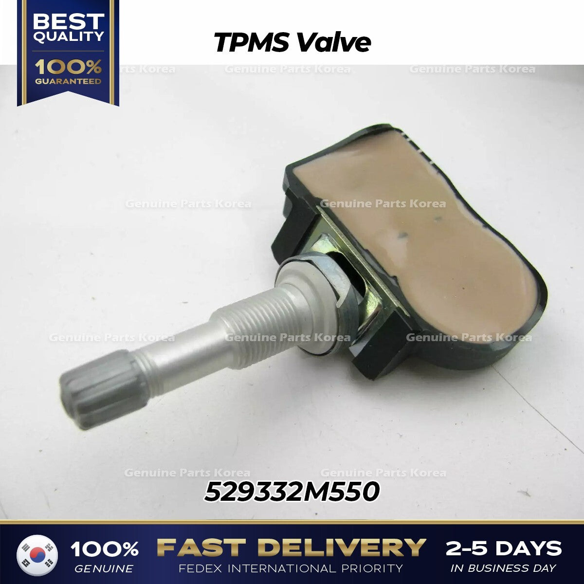 Genuine TPMS Valve 529332M550 for Hyundai Accent Genesis Kia Cadenza Optima