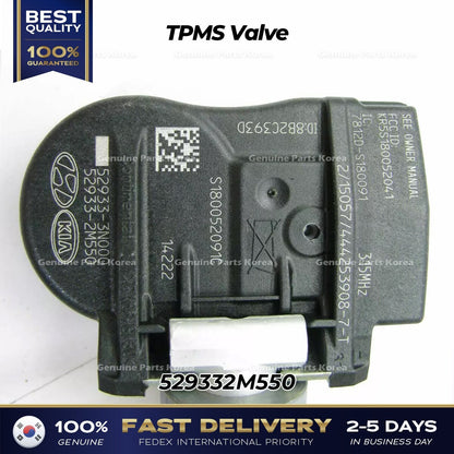 Genuine TPMS Valve 529332M550 for Hyundai Accent Genesis Kia Cadenza Optima