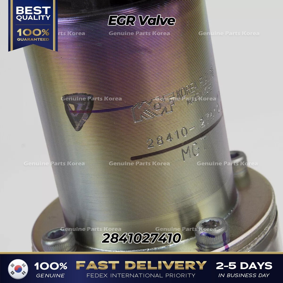 Genuine EGR Valve 2841027410 for Hyundai Santa Fe Kia Sportage