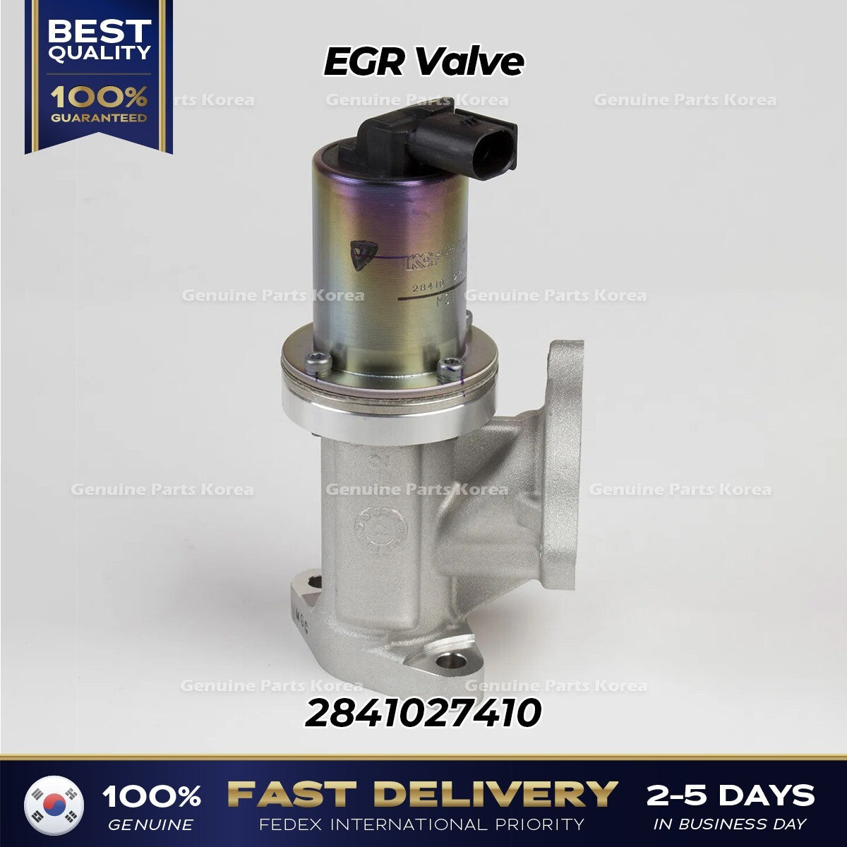 Genuine EGR Valve 2841027410 for Hyundai Santa Fe Kia Sportage
