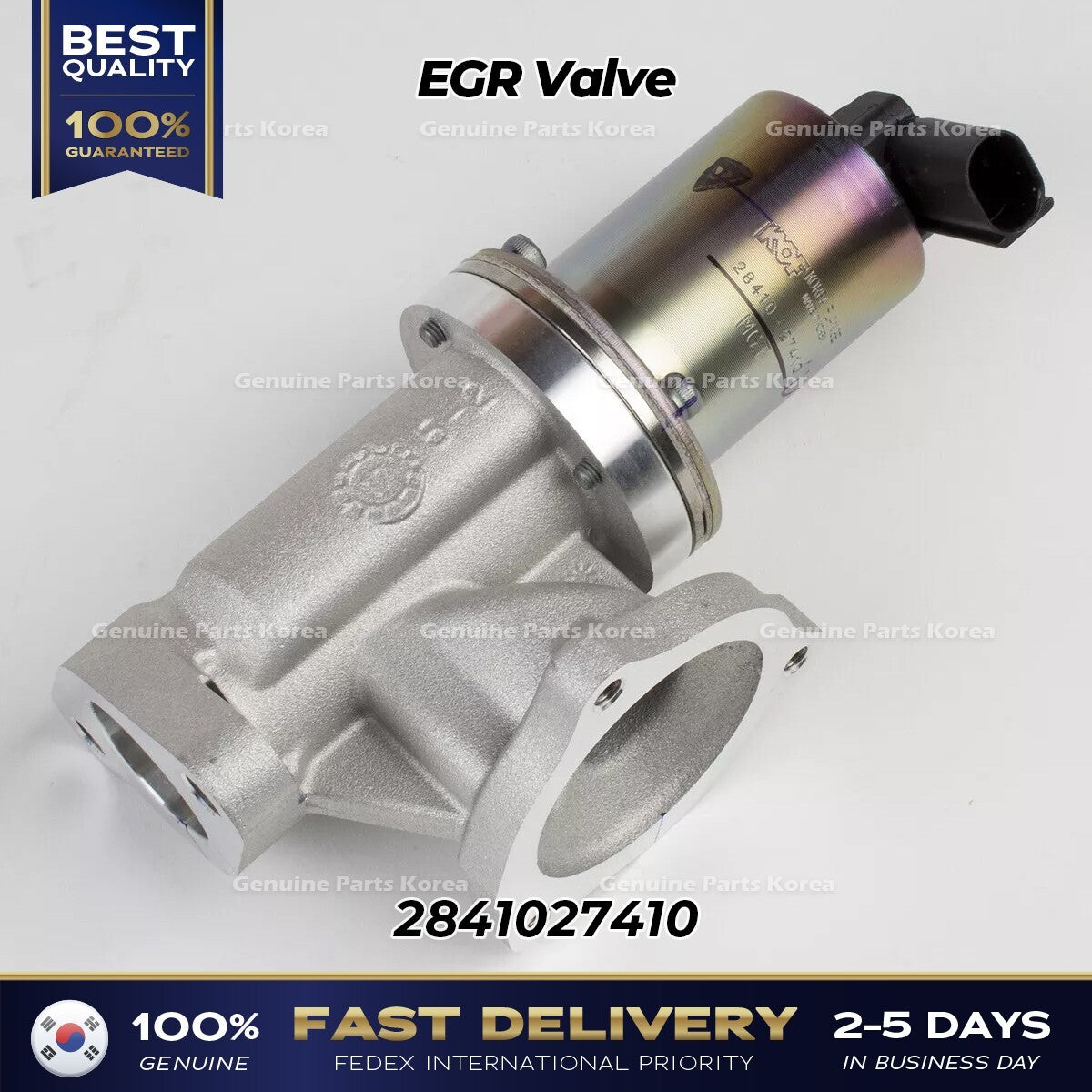 Genuine EGR Valve 2841027410 for Hyundai Santa Fe Kia Sportage
