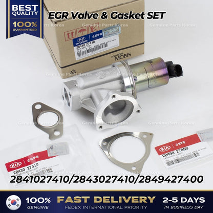 Genuine EGR Valve & Gasket SET 2841027410 for Kia Sportage