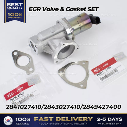 Genuine EGR Valve & Gasket SET 2841027410 for Kia Sportage
