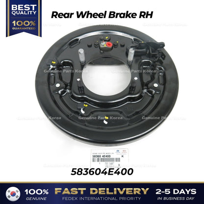Genuine Rear Wheel Brake RH 583604E400 for Kia Bongo Ⅲ