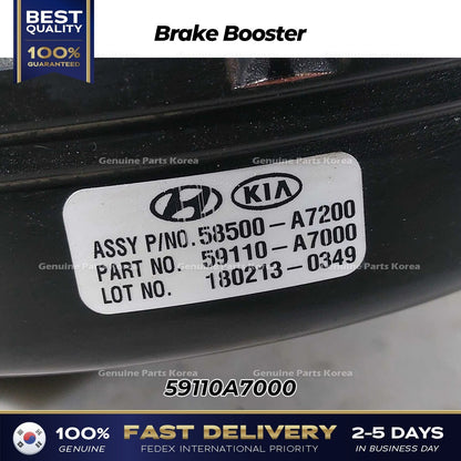 Genuine Brake Booster 59110A7000 for Kia Forte Forte Koup
