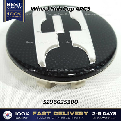 Genuine Wheel Hub Cap 4PCS 52960J5300 for Kia Stinger