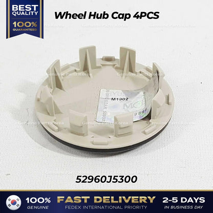 Genuine Wheel Hub Cap 4PCS 52960J5300 for Kia Stinger
