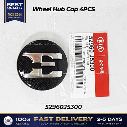 Genuine Wheel Hub Cap 4PCS 52960J5300 for Kia Stinger