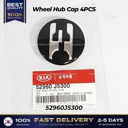 Genuine Wheel Hub Cap 4PCS 52960J5300 for Kia Stinger