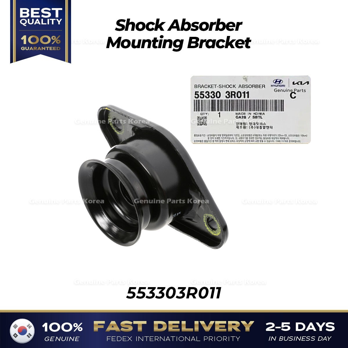 Genuine Shock Absorber Mounting Bracket 553303R011 for Hyundai Kia