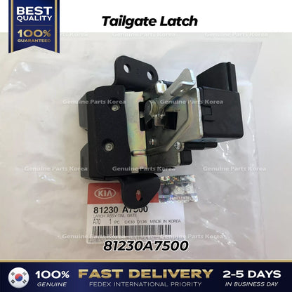 Genuine Tailgate Latch 81230A7500 for Kia Forte Forte Koup