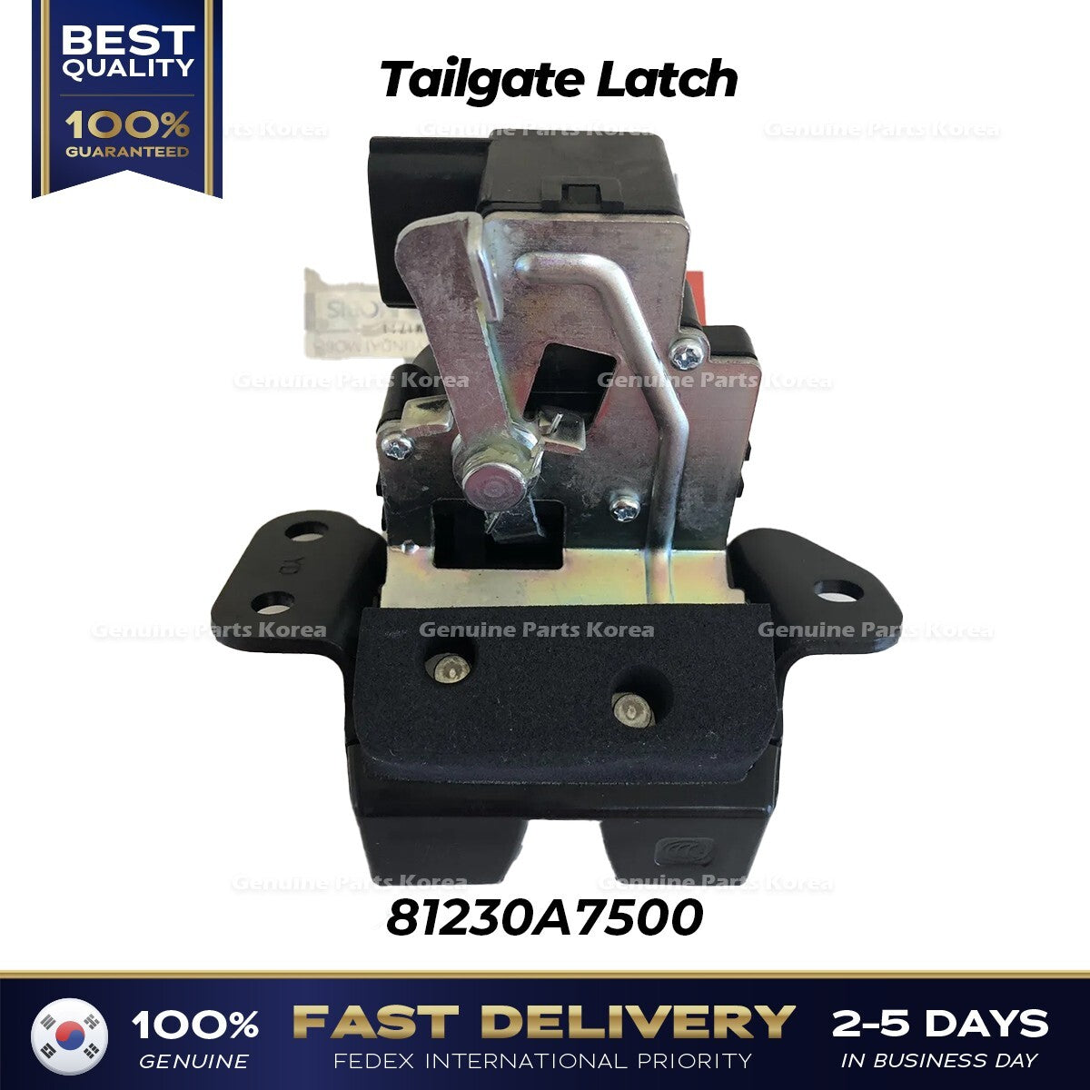 Genuine Tailgate Latch 81230A7500 for Kia Forte Forte Koup