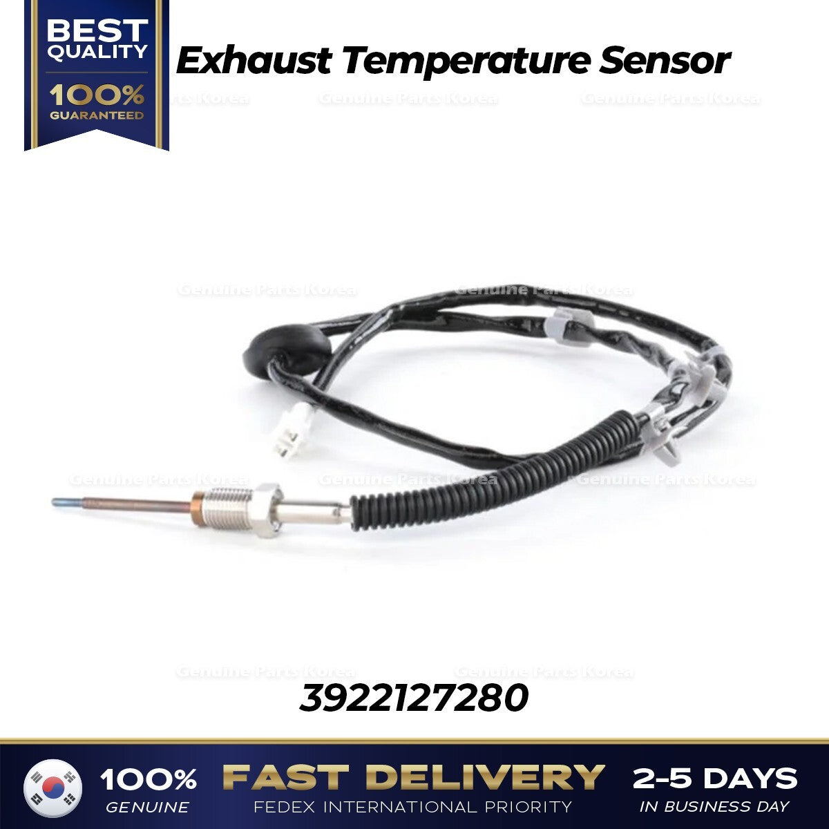 Genuine Exhaust Temperature Sensor 3922127280 for Hyundai Tucson