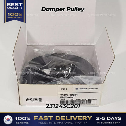 Genuine Damper Pulley 231243C201 for Hyundai Genesis Kia