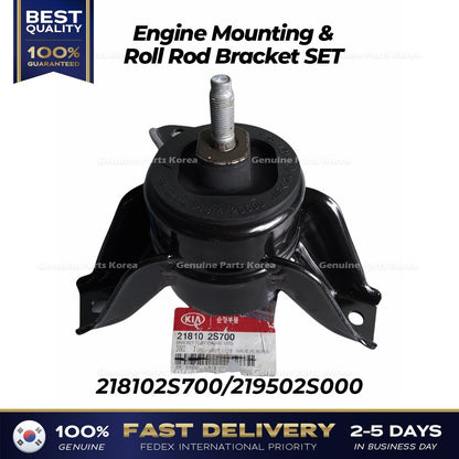 Genuine Engine Mounting & Roll Rod Bracket SET for Hyundai Tucson Kia Sportage