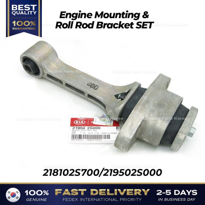 Genuine Engine Mounting & Roll Rod Bracket SET for Hyundai Tucson Kia Sportage