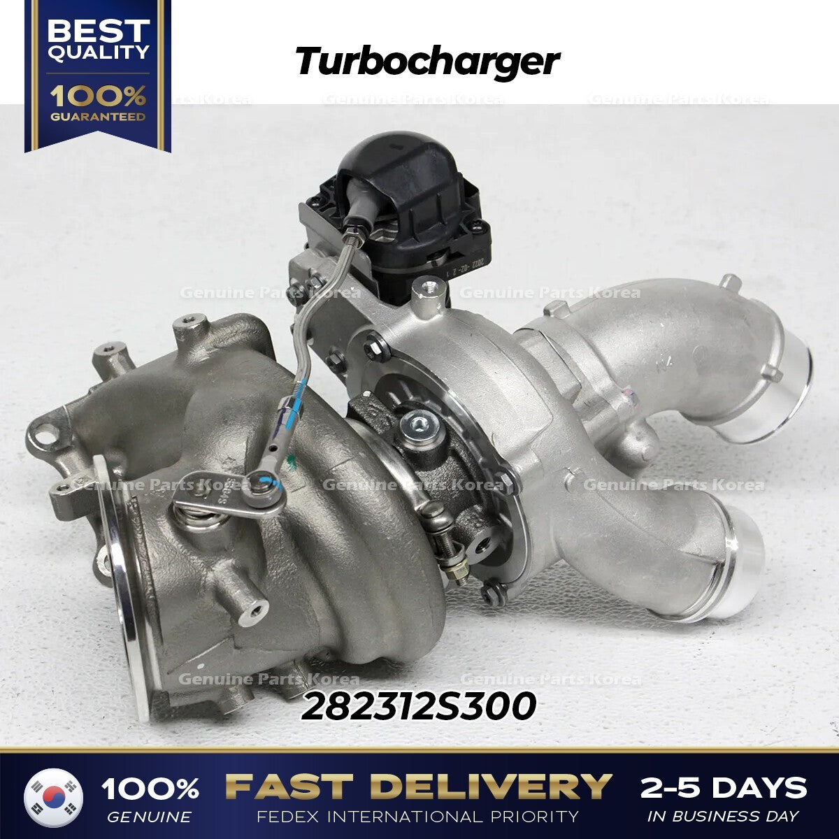Genuine Turbocharger 282312S300 for Hyundai Santa Cruz Sonata Kia K5 Sorento