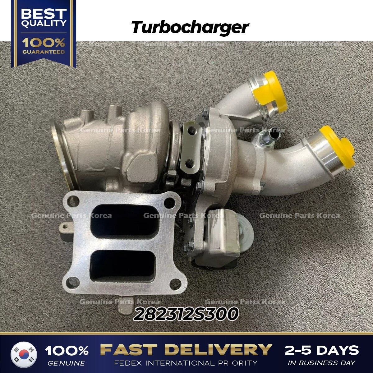 Genuine Turbocharger 282312S300 for Hyundai Santa Cruz Sonata Kia K5 Sorento