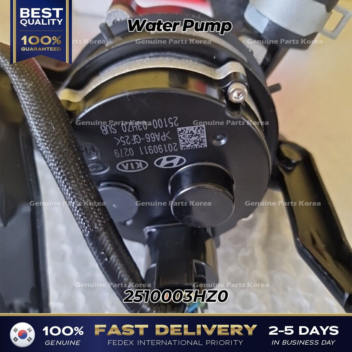 Genuine Water Pump 2510003HZ0 for Hyundai Ioniq Kia Niro