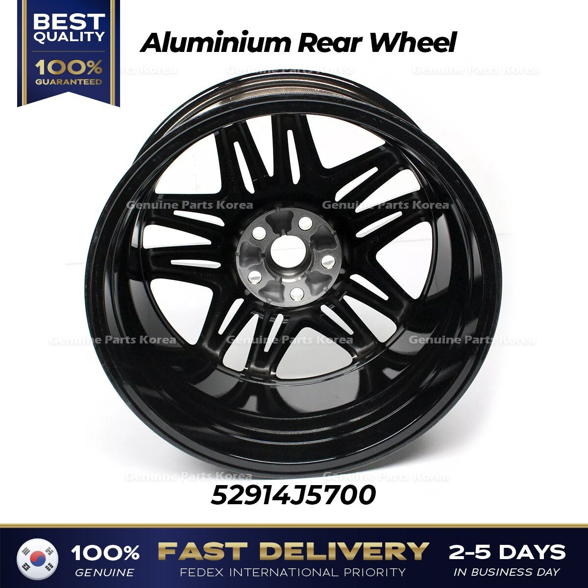 Genuine Aluminium Rear Wheel 52914J5700 for Kia Stinger
